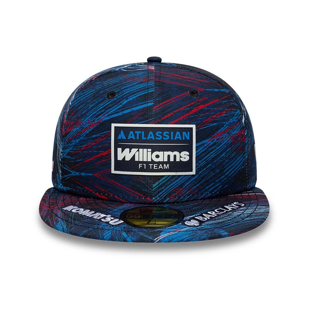 Casquette 59FIFTY Fitted Williams Silverstone Race Special Bleu Marine