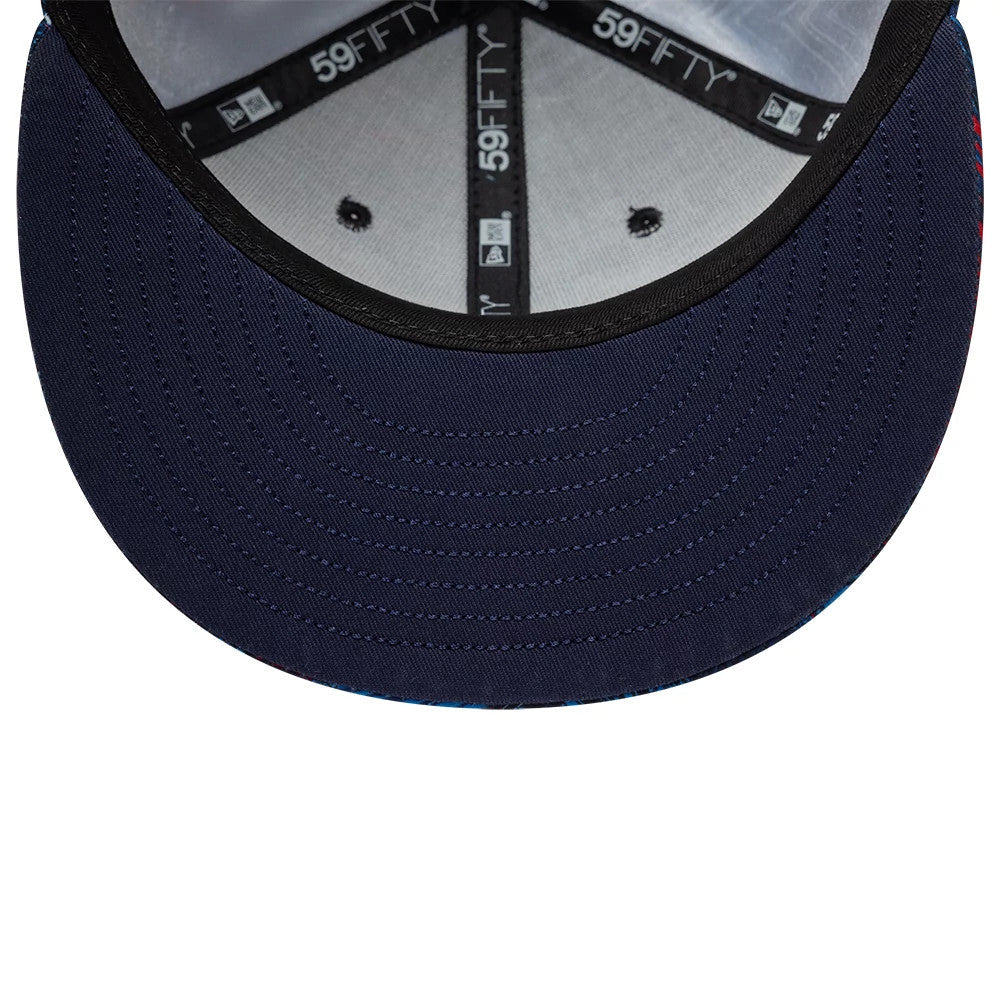 Casquette 59FIFTY Fitted Williams Silverstone Race Special Bleu Marine