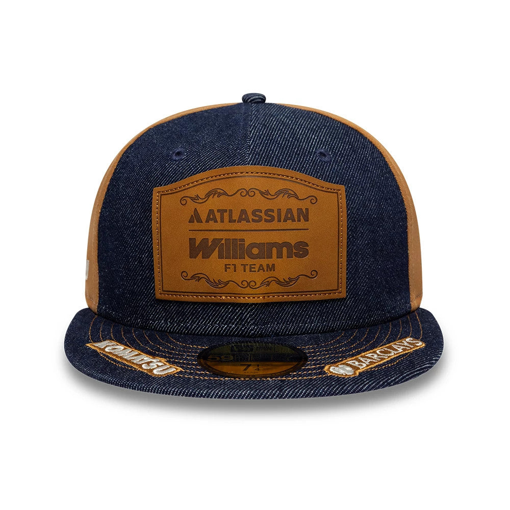 Casquette 59FIFTY Fitted Williams Team Austin Race Special Bleu Marine