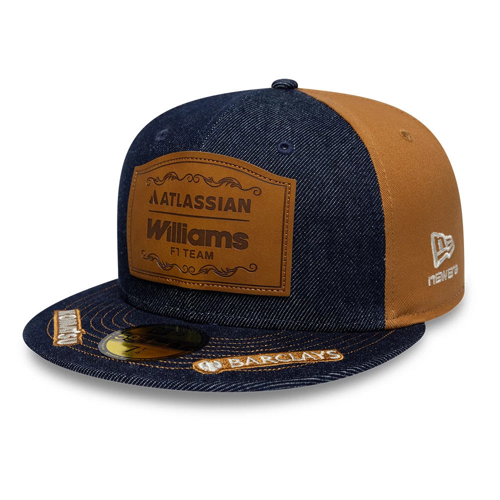 Casquette 59FIFTY Fitted Williams Team Austin Race Special Bleu Marine