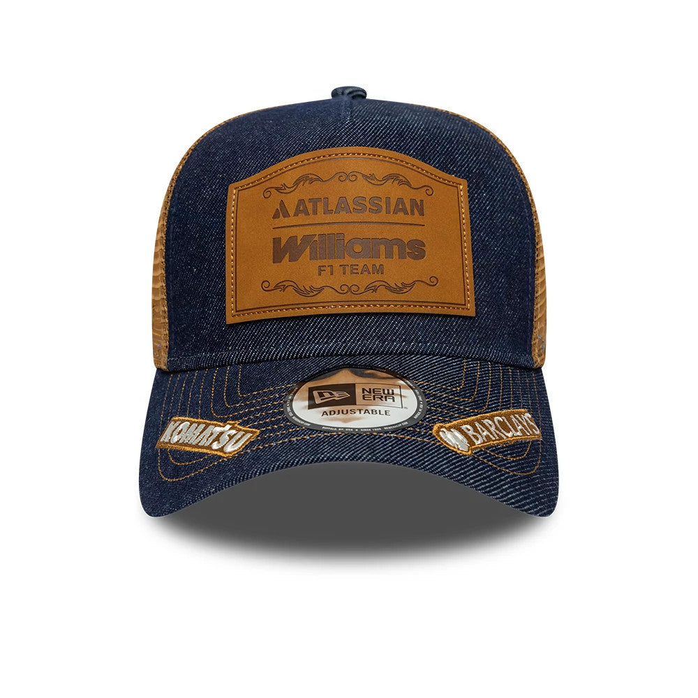 Casquette 9FORTY E-Frame Trucker Williams Team Austin Race Bleu marine