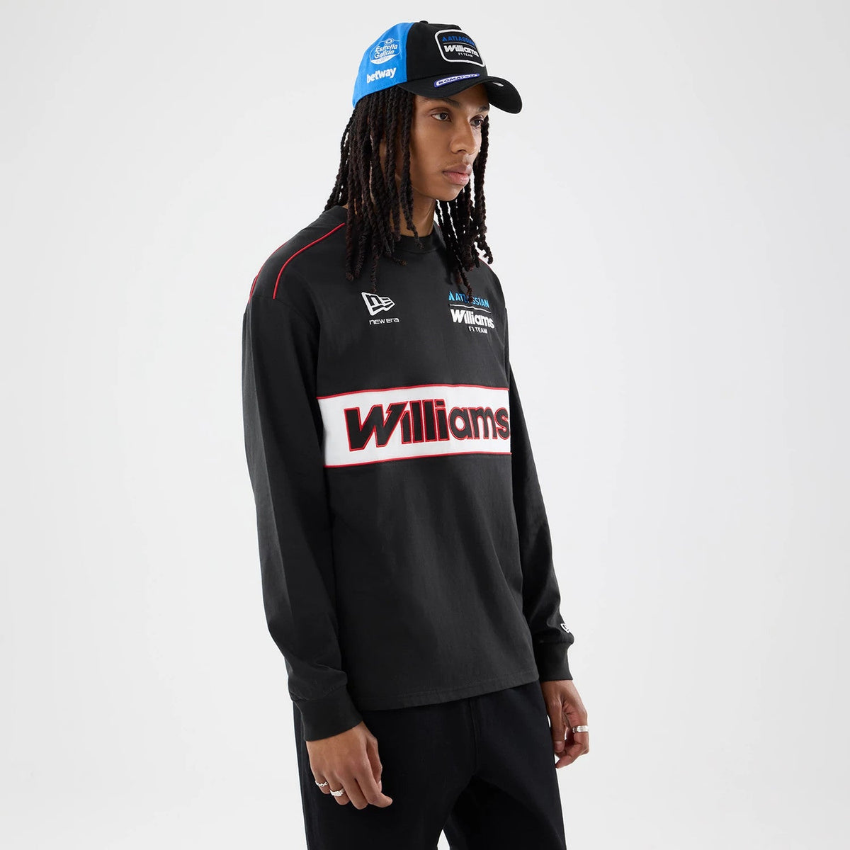 T-shirt à Manches Longues Williams Vegas Race Special Noir