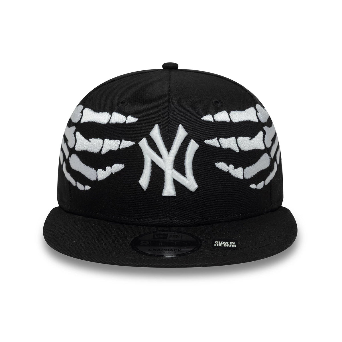 Casquette 9FIFTY Yankees MLB Halloween Glow In The Dark Hands Noir