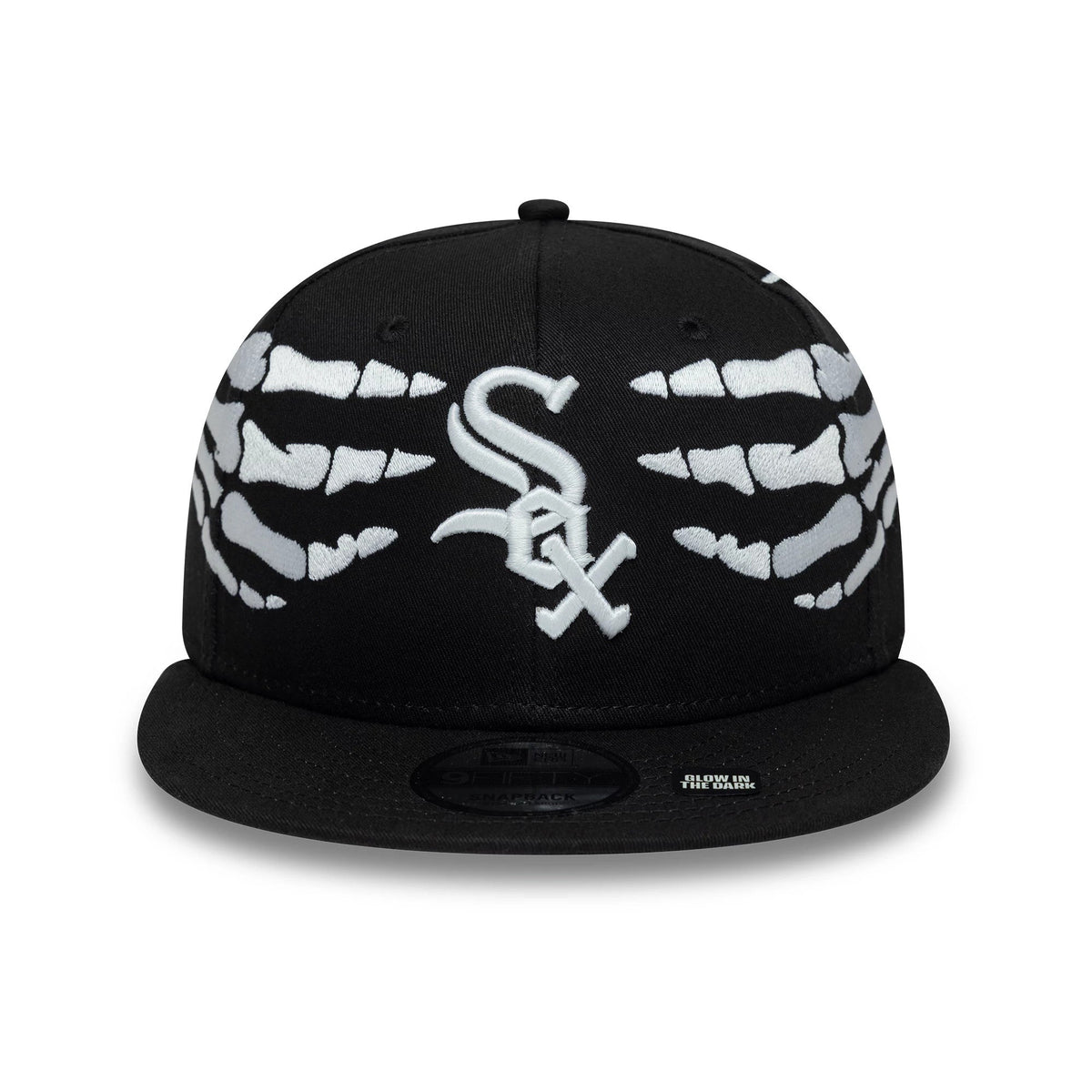 Casquette 9FIFTY White Sox MLB Halloween Glow In The Dark Hands Noir