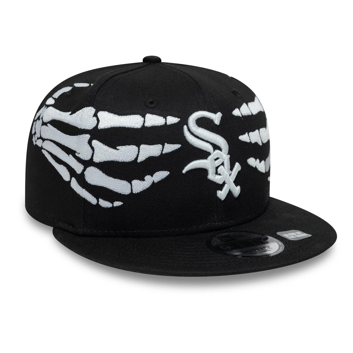 Casquette 9FIFTY White Sox MLB Halloween Glow In The Dark Hands Noir