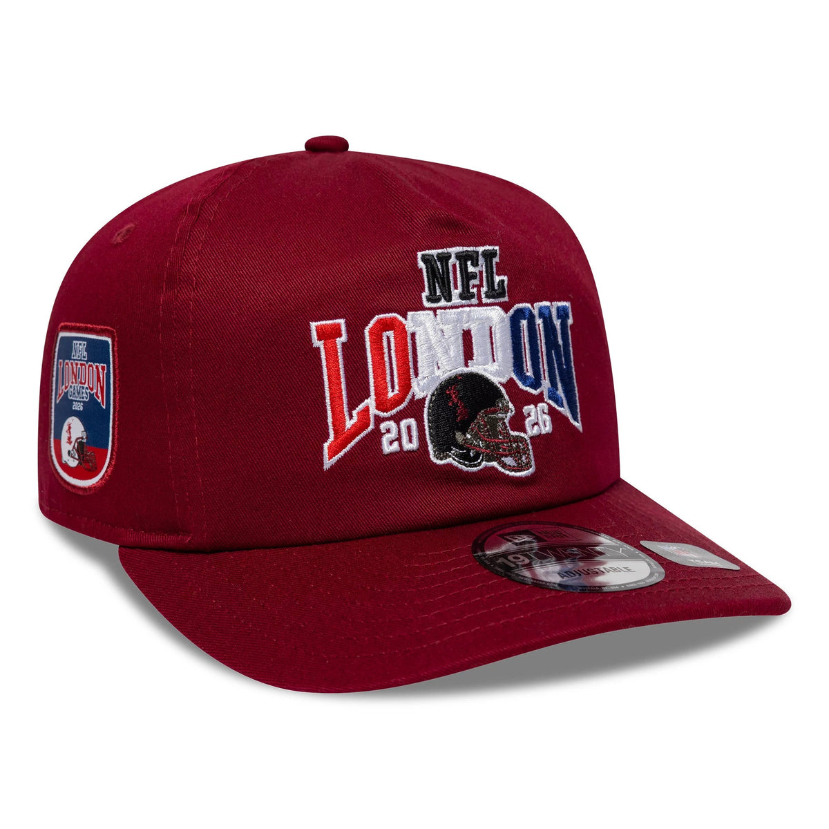 Casquette 19TWENTY Washington Commanders NFL International Games 2026 London Rouge