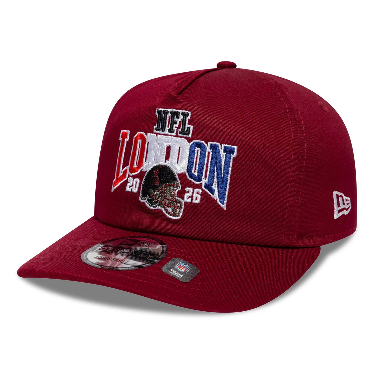 Casquette 19TWENTY Washington Commanders NFL International Games 2026 London Rouge
