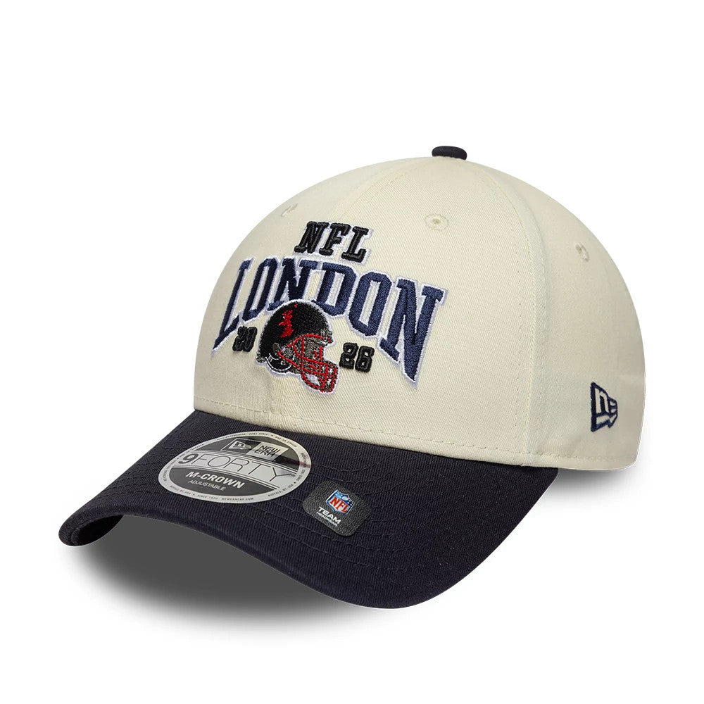 Casquette 9FORTY M-Crown Houston Texans NFL International Games 2026 London Blanc