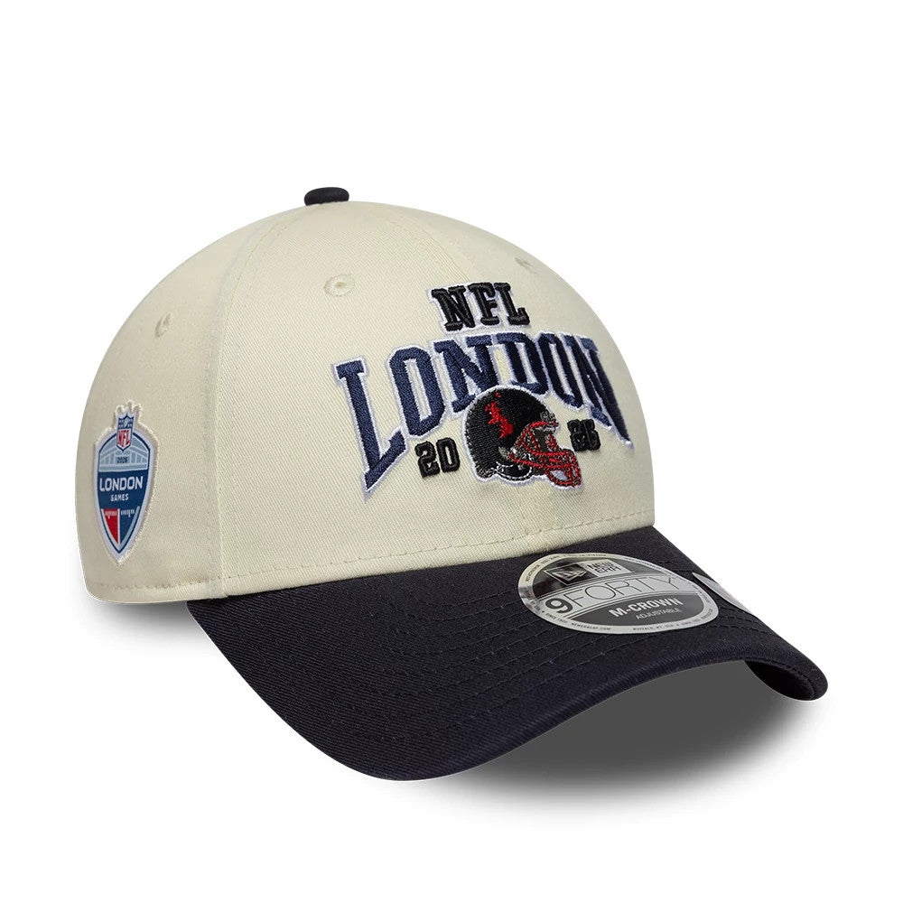 Casquette 9FORTY M-Crown Houston Texans NFL International Games 2026 London Blanc