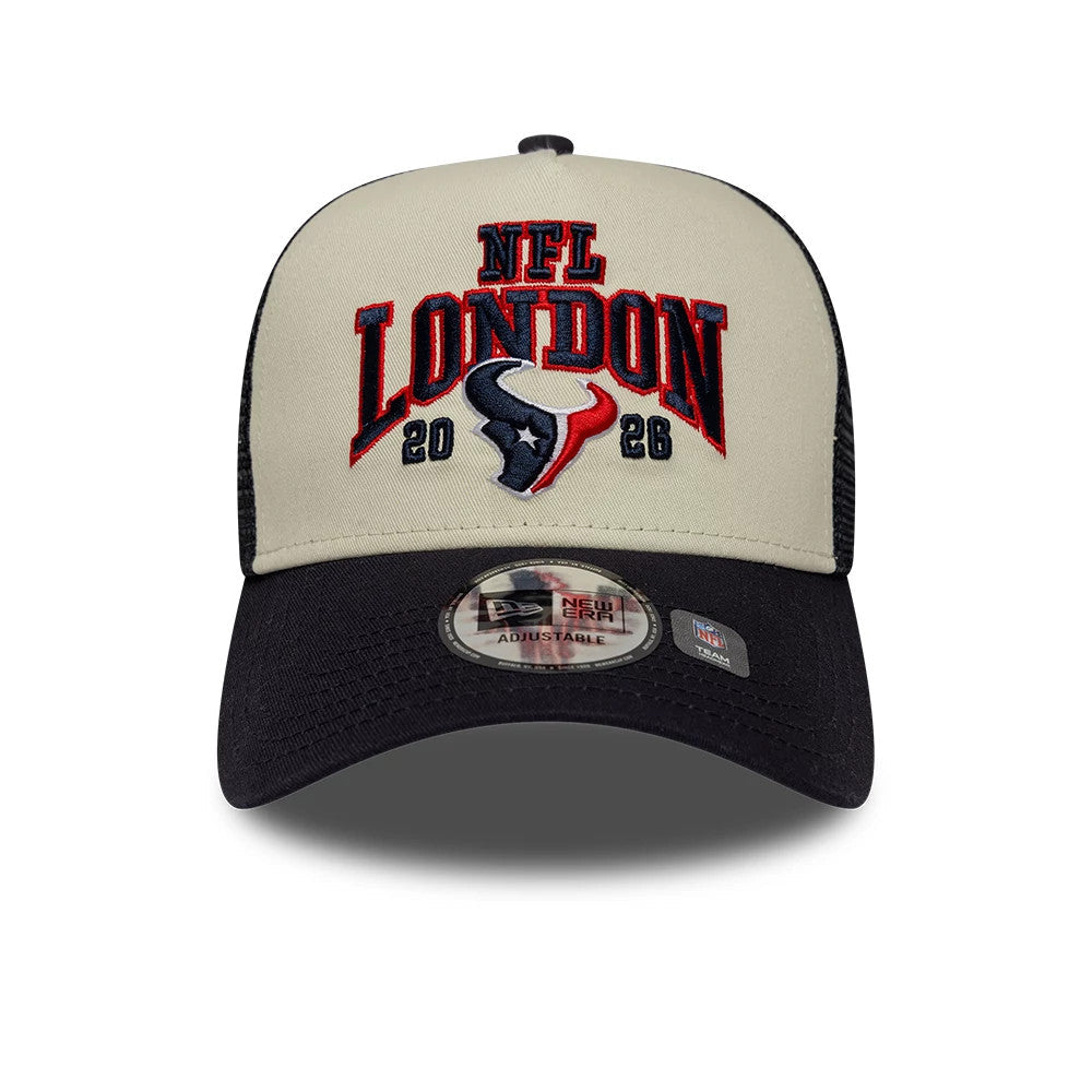 Casquette 9FORTY A-Frame Trucker Texans NFL International Games 2026 London Bleu