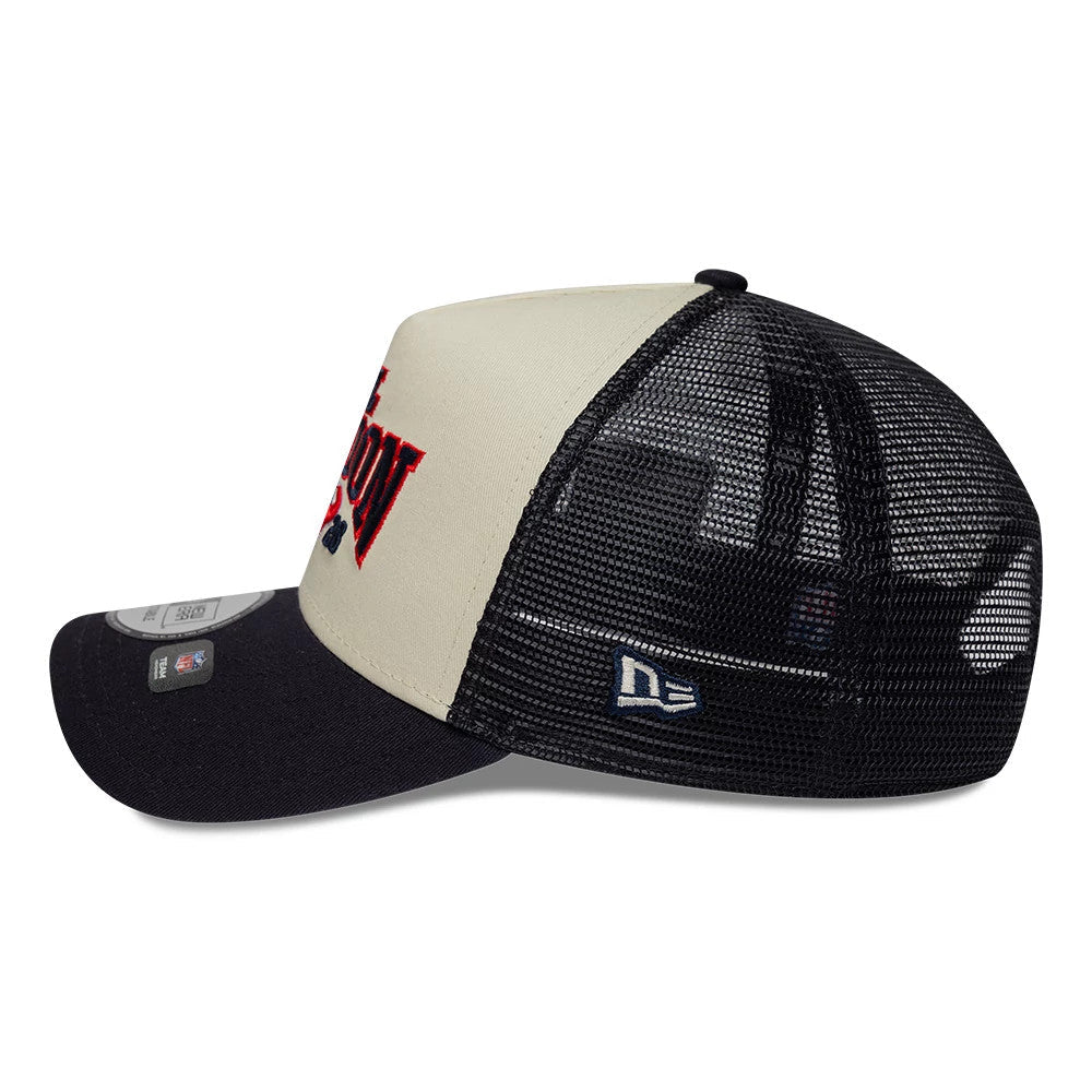 Casquette 9FORTY A-Frame Trucker Texans NFL International Games 2026 London Bleu