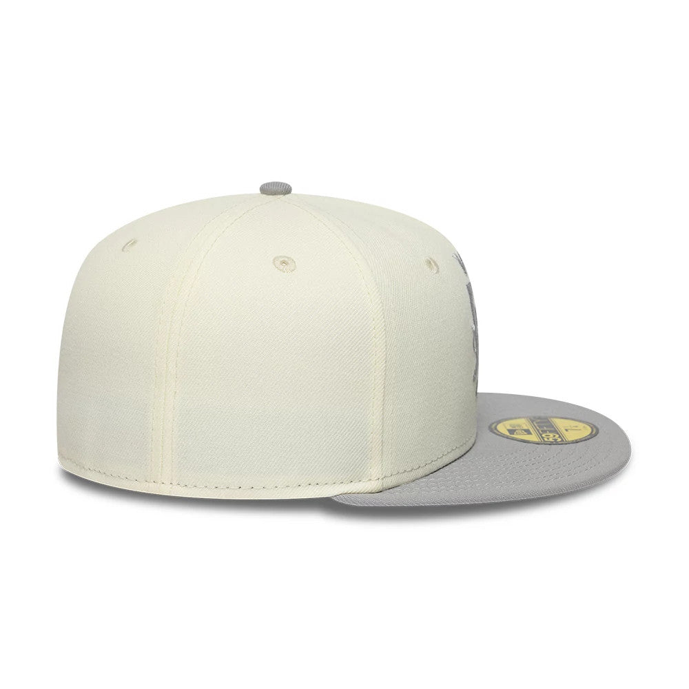 Casquette 59FIFTY Fitted Visa Cash App Racing Bulls Crème & Gris