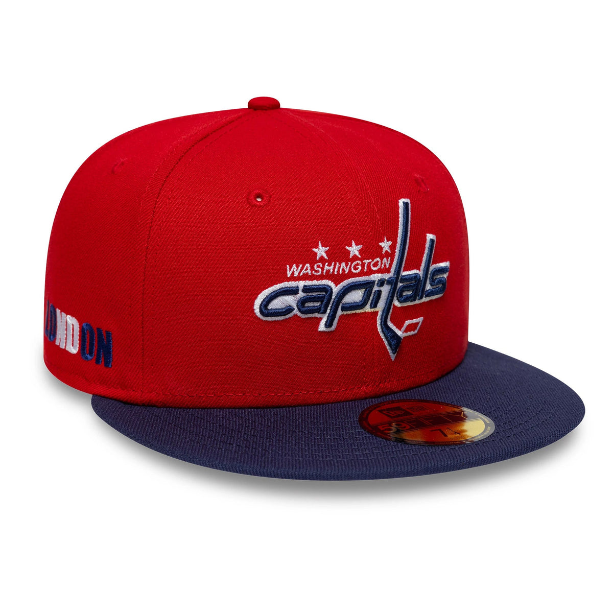 Casquette 59FIFTY Fitted Washington Capitals NHL London Game 2026 Bleu