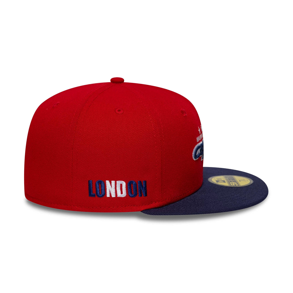 Casquette 59FIFTY Fitted Washington Capitals NHL London Game 2026 Bleu